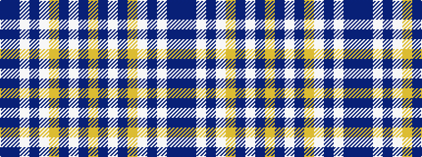 idealised woven sample of pattern BBWBWYBWBY