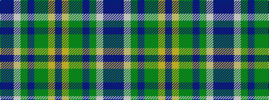 idealised woven sample of pattern BBWGBGGYB