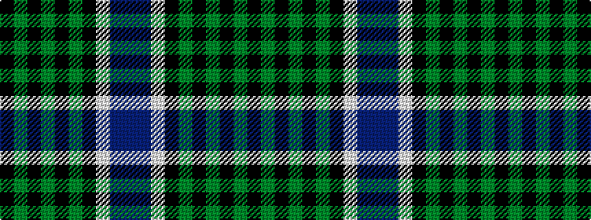 idealised woven sample of pattern BBWKGKGKGK
