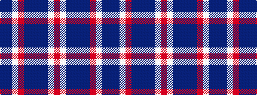 idealised woven sample of pattern BBWRBBBBWR