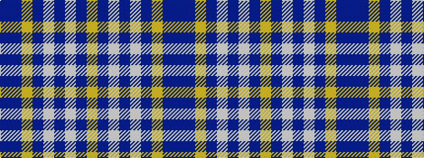 idealised woven sample of pattern BBYBWBWBY
