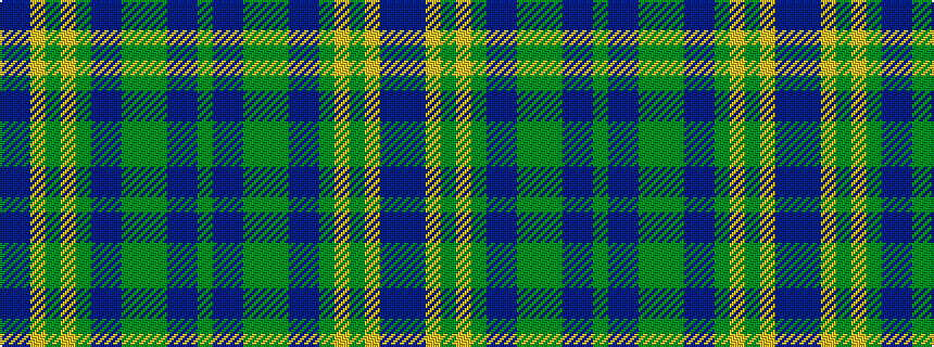idealised woven sample of pattern BBYGYGBBGGGBBG