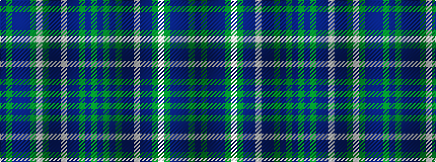 idealised woven sample of pattern BGBBBGWGBBWBBGBGB