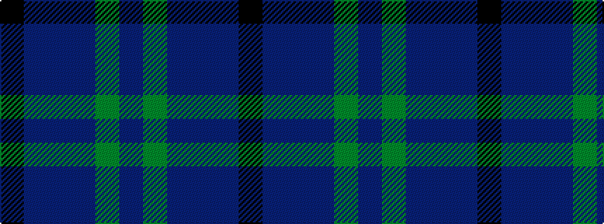 idealised woven sample of pattern BGBBBK