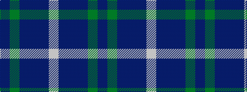 idealised woven sample of pattern BGBBBW