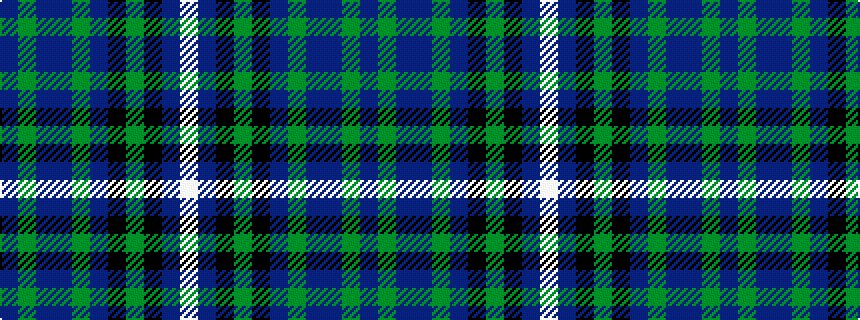 idealised woven sample of pattern BGBBGBKGKBW