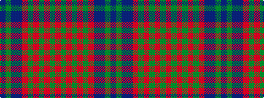 idealised woven sample of pattern BGBBRGRGRGR