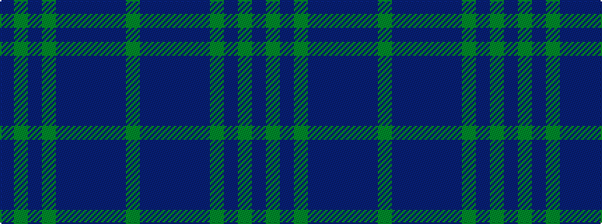 idealised woven sample of pattern BGBGBBBBBG