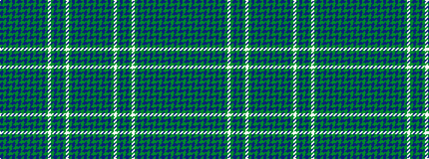 idealised woven sample of pattern BGBGBGBGBGBGBGBGWGBGBGWGBGBGBGB