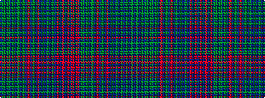 idealised woven sample of pattern BGBGBGBGBGBRBGBRBGBGBGBRBRBR