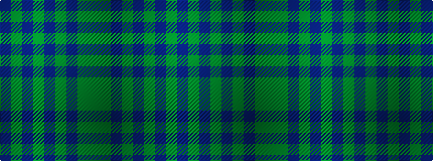 idealised woven sample of pattern BGBGBGBGG