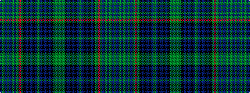 idealised woven sample of pattern BGBGBGBGRGKBKBKBGBKBKBKGGG