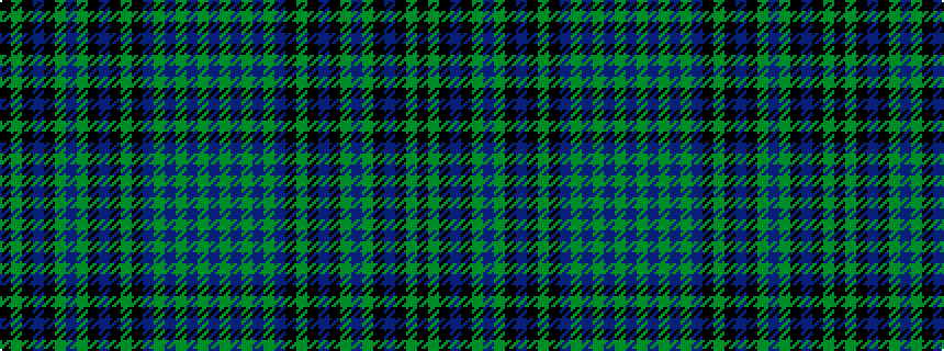 idealised woven sample of pattern BGBGBGBKGKBKGBGKBKGK