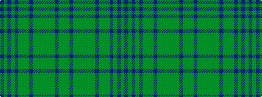 idealised woven sample of pattern BGBGBGGGBGGGGGGBGG