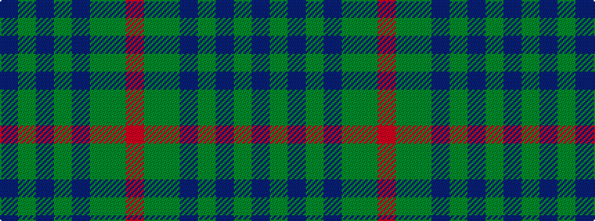 idealised woven sample of pattern BGBGBGGR