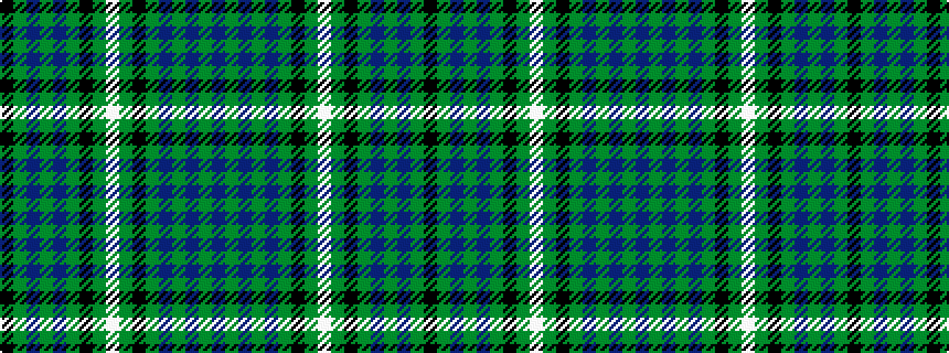 idealised woven sample of pattern BGBGBGKGWGKGBGBGK