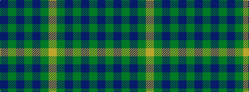 idealised woven sample of pattern BGBGBGY