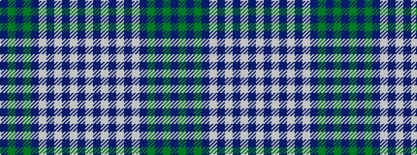 idealised woven sample of pattern BGBGBWBWBWBW