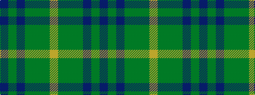 idealised woven sample of pattern BGBGGGY