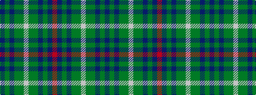 idealised woven sample of pattern BGBGGWGGBGBR
