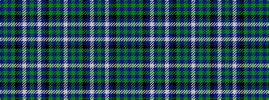 idealised woven sample of pattern BGBGKBWBGBWBKGBGBW