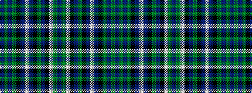 idealised woven sample of pattern BGBGKBWBKGBKWGB