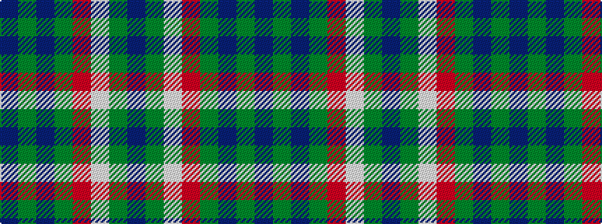 idealised woven sample of pattern BGBGRWGB