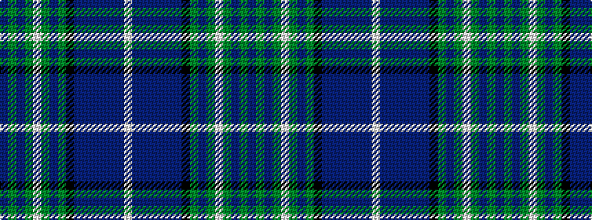 idealised woven sample of pattern BGBGWGBGKBBBBBBW