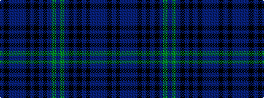 idealised woven sample of pattern BGBKBKBKBBBBKB