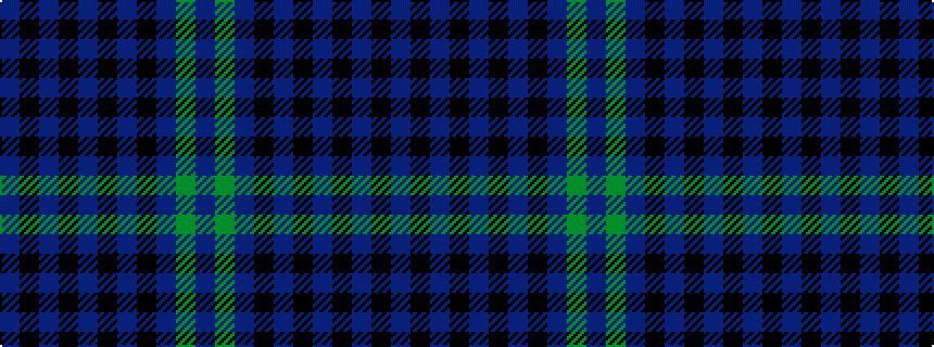 idealised woven sample of pattern BGBKBKBKBKB