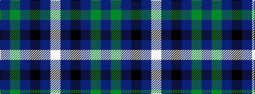idealised woven sample of pattern BGBKBW