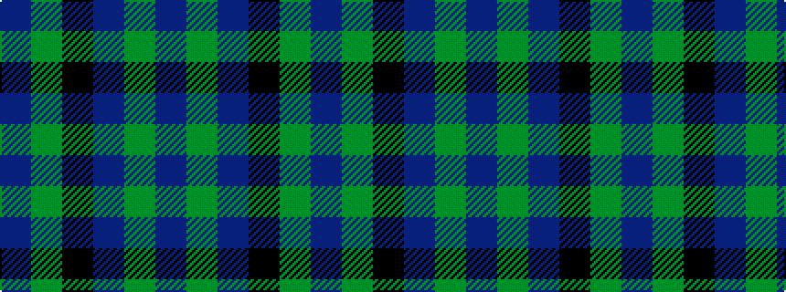 idealised woven sample of pattern BGBKGB
