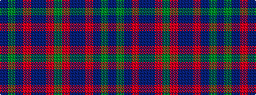 idealised woven sample of pattern BGBRBBRG