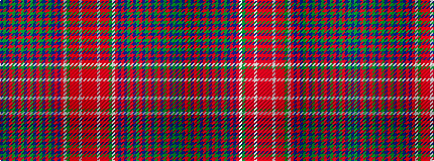 idealised woven sample of pattern BGBRGBRGBRGBRGBRGBRBRWGRRRWRRR