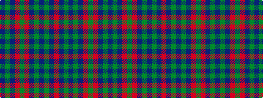 idealised woven sample of pattern BGBRGRBGBGBR