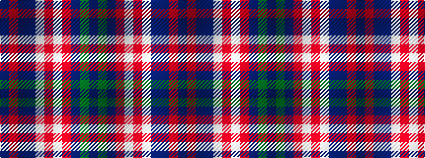 idealised woven sample of pattern BGBRWRWBBRB