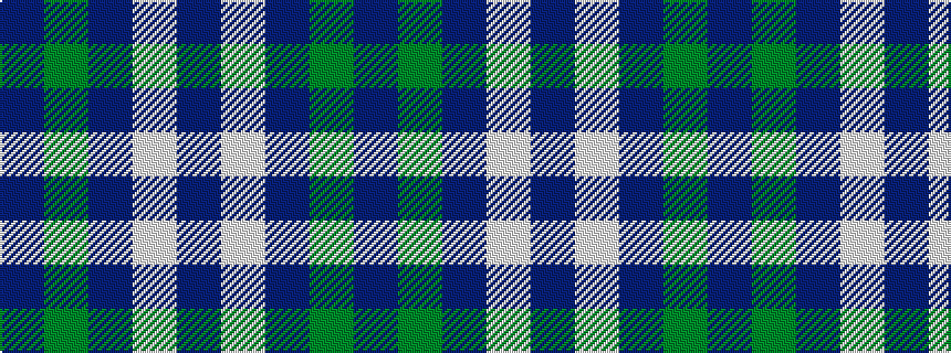 idealised woven sample of pattern BGBWB