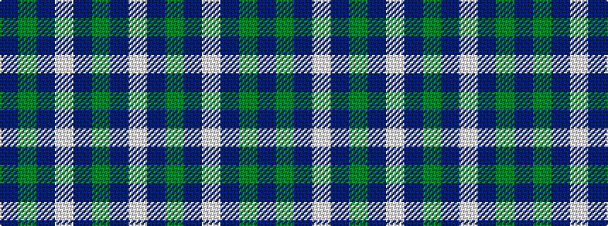 idealised woven sample of pattern BGBWBGBW