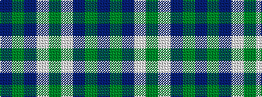 idealised woven sample of pattern BGBWG