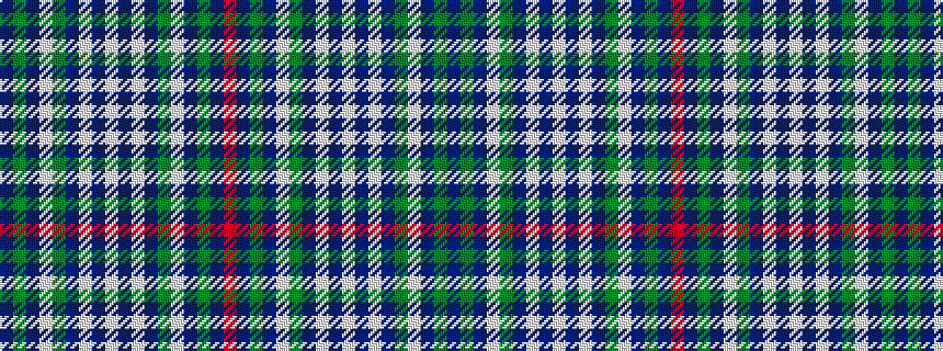 idealised woven sample of pattern BGBWGBWBWBWBGWBGBR
