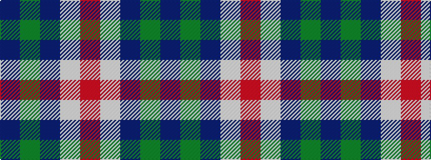 idealised woven sample of pattern BGBWR