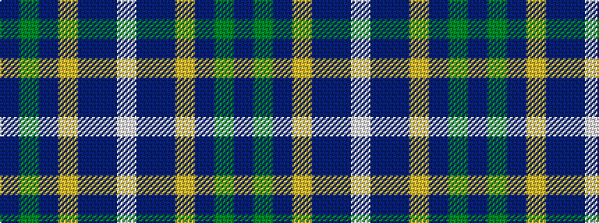 idealised woven sample of pattern BGBYBBW
