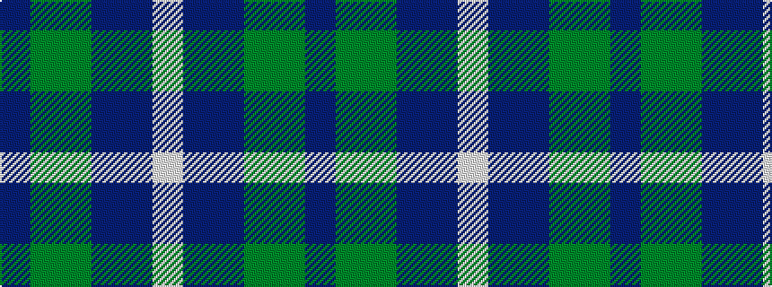 idealised woven sample of pattern BGGBBW
