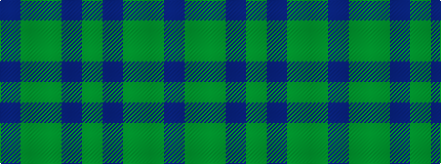 idealised woven sample of pattern BGGBG