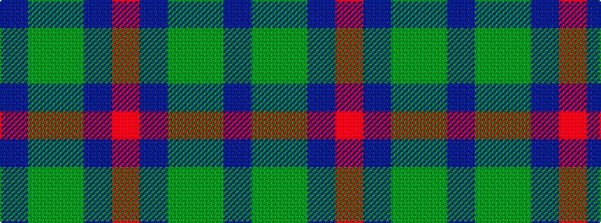 idealised woven sample of pattern BGGBR
