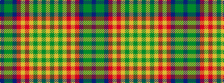 idealised woven sample of pattern BGGBRYRYGYGY