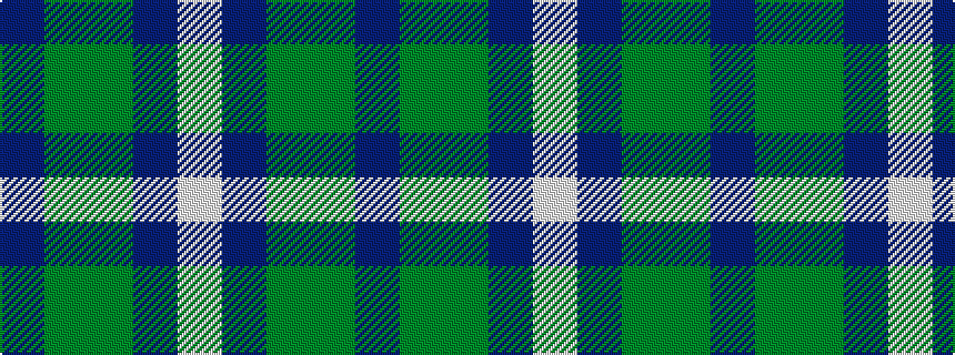 idealised woven sample of pattern BGGBW
