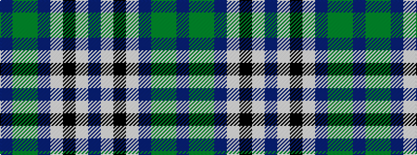 idealised woven sample of pattern BGGBWKWB