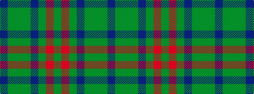 idealised woven sample of pattern BGGGBGRG