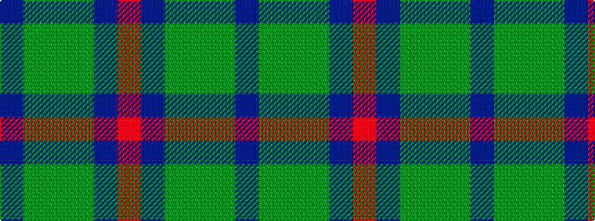idealised woven sample of pattern BGGGBR